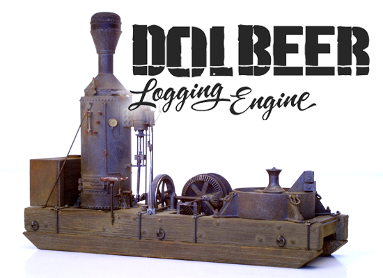 SierraWest Scale Models Dolbeer Logging Engine