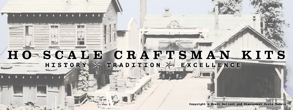 model railroad craftsman kits