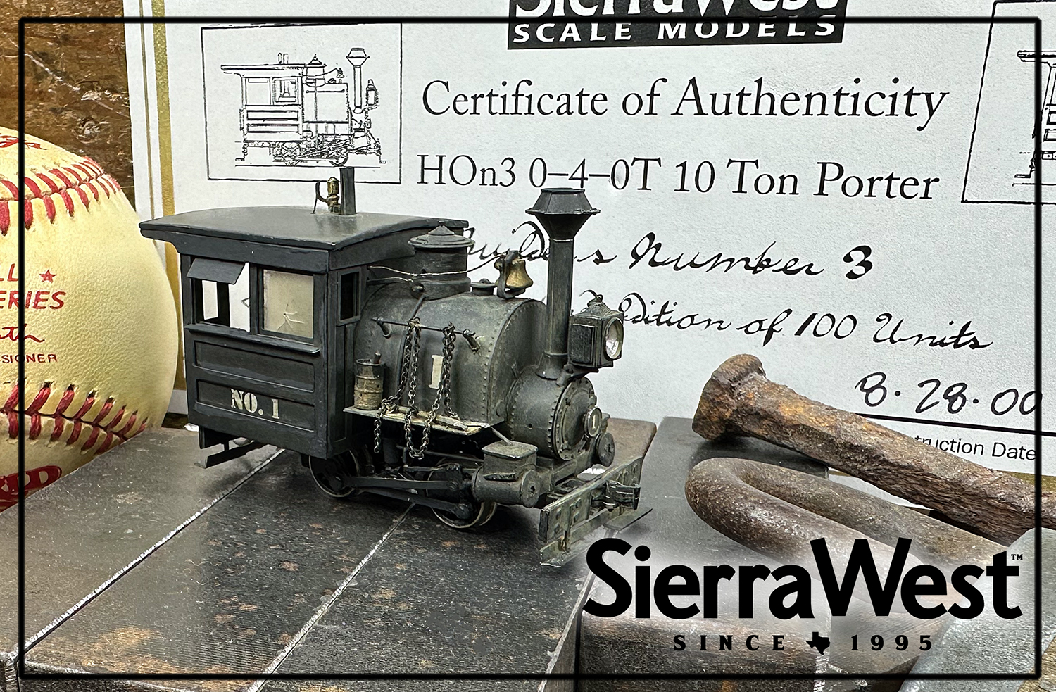 SierraWest Scale Models HOn3 Porter