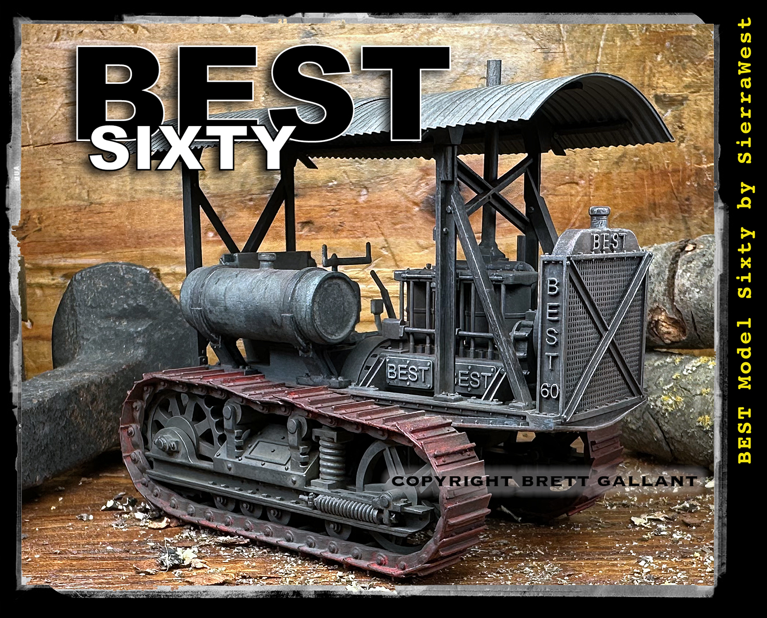 SierraWest Scale Models 3D Printed BEST Sixty Dozer Kit