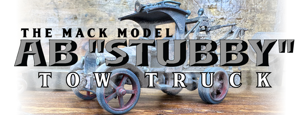 SierraWest Scale Models 3D Printed MACK AB Tow Truck