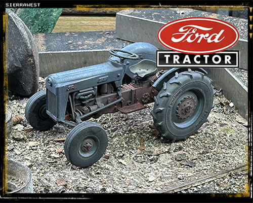 SierraWest Scale Models Ford 600 Tractor Kit