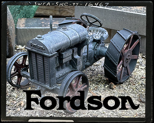 SierraWest Scale Models Fordson Tractor Kit